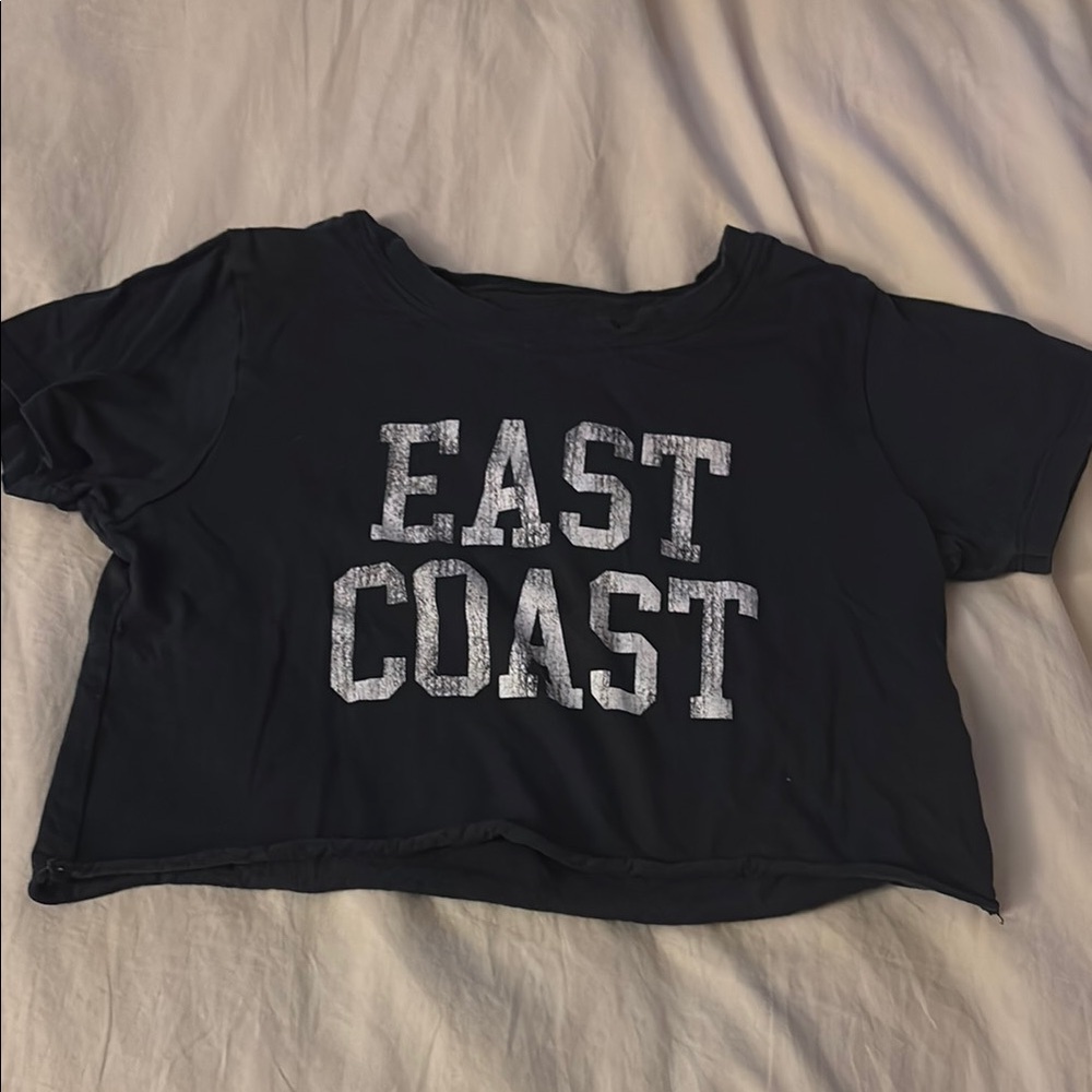 Prince Peter Black 'East Coast' Crop Top
